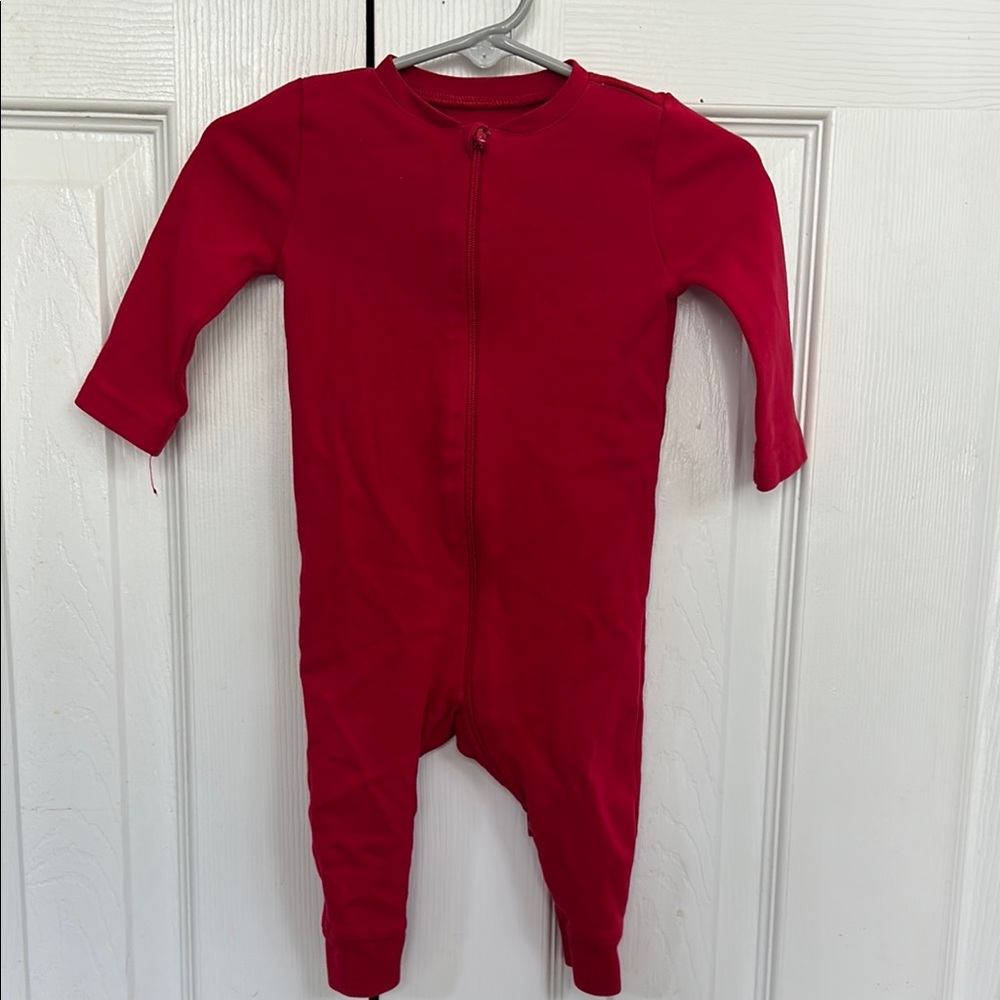 Primary Organic Zip Footie